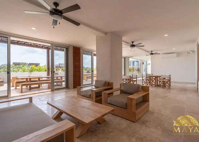 Apartamento Nhoa 207c Lux 1br Pool View In Aldea Zama *